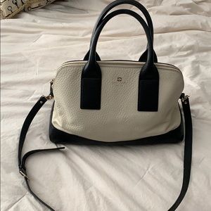 Black and White Kate Spade Bag